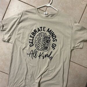 Cream Graphic T-Shirt